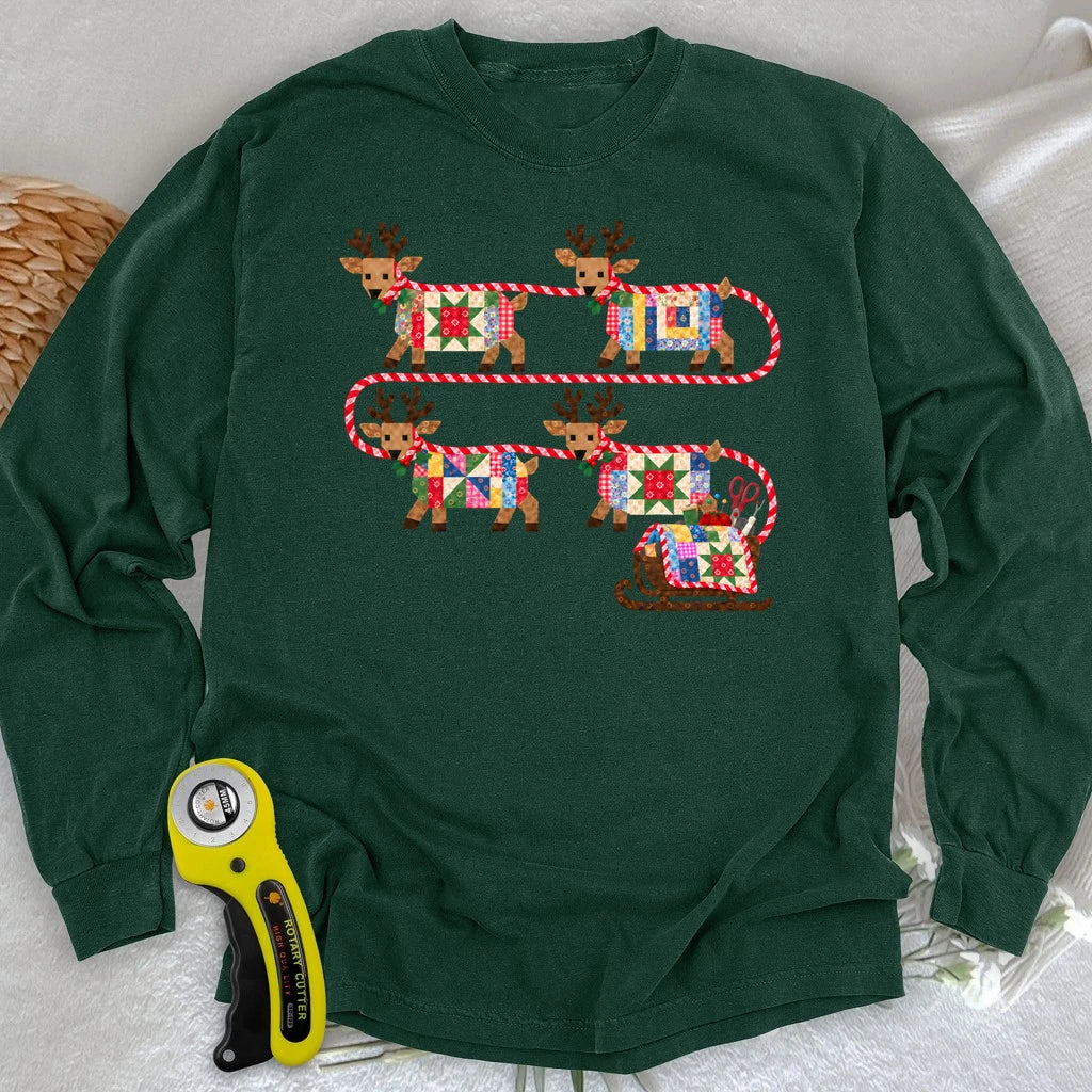 On Piecer! On Presser! Long Sleeve T-shirt
