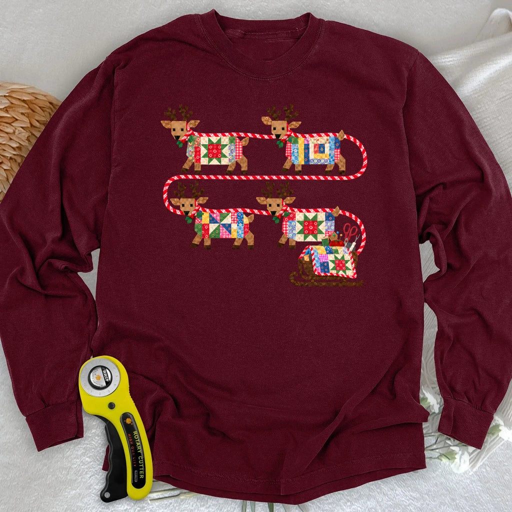 On Piecer! On Presser! Long Sleeve T-shirt