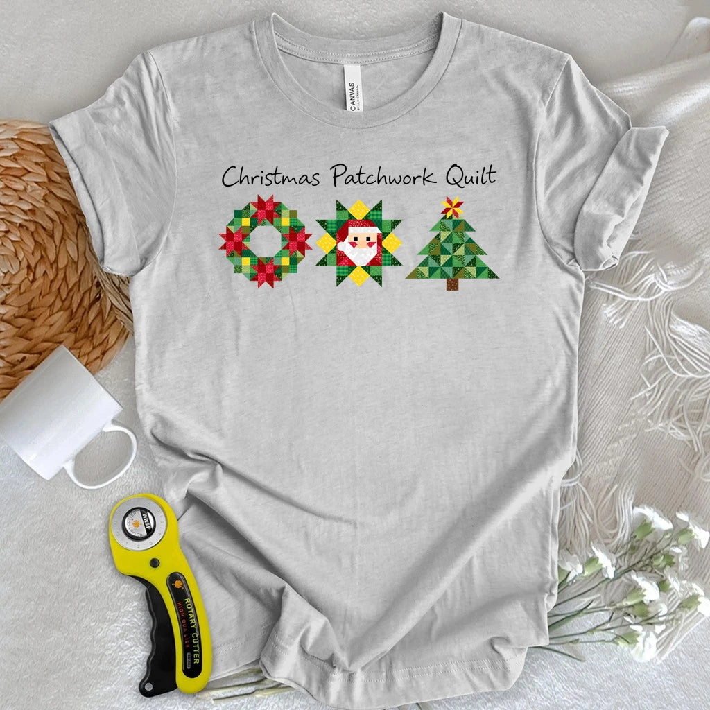 Christmas Patchwork T-shirt