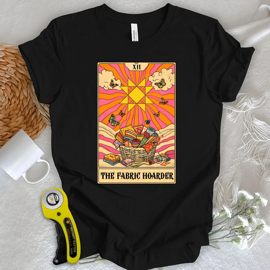Fabric Hoarder Tarot T-shirt