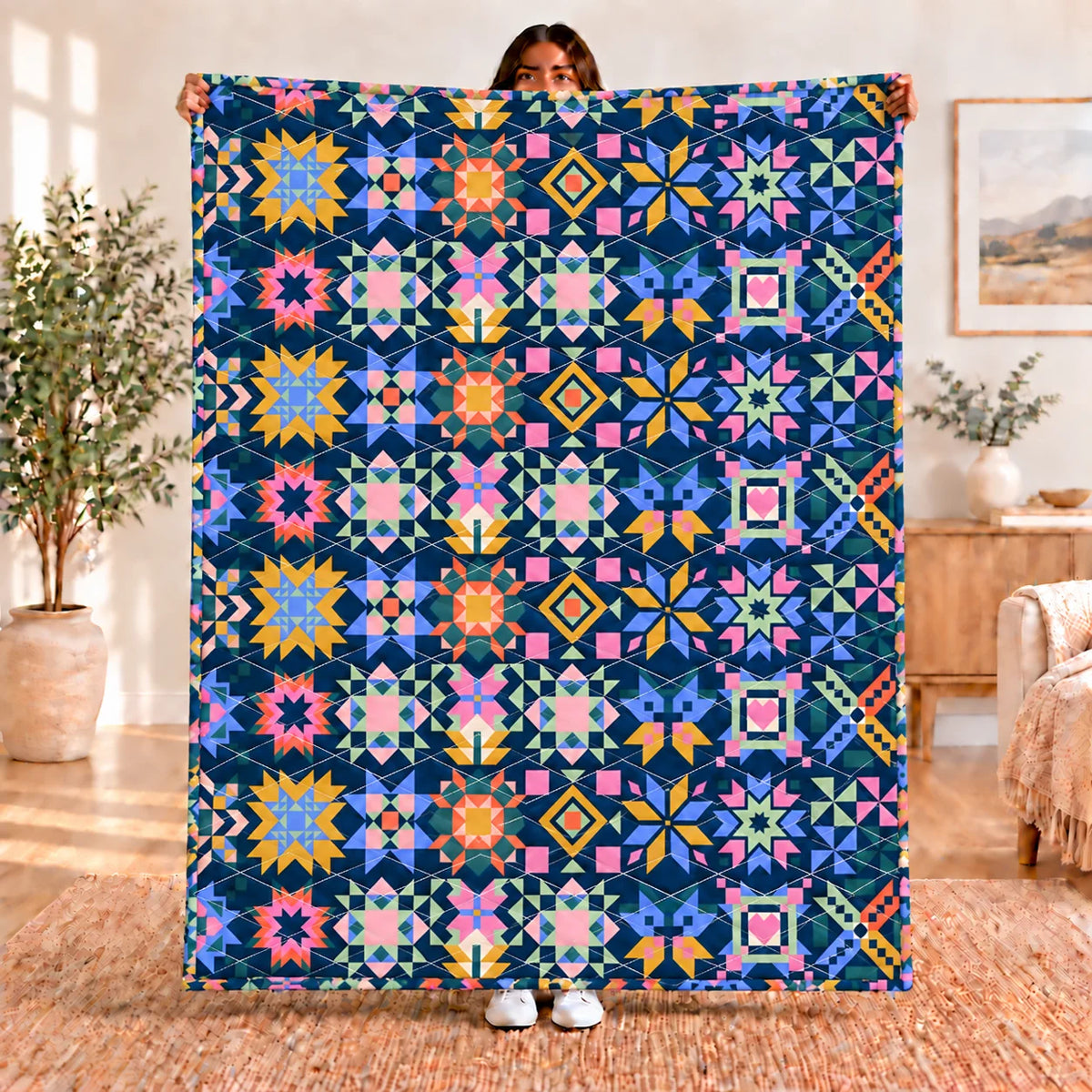 Folk Star Blanket