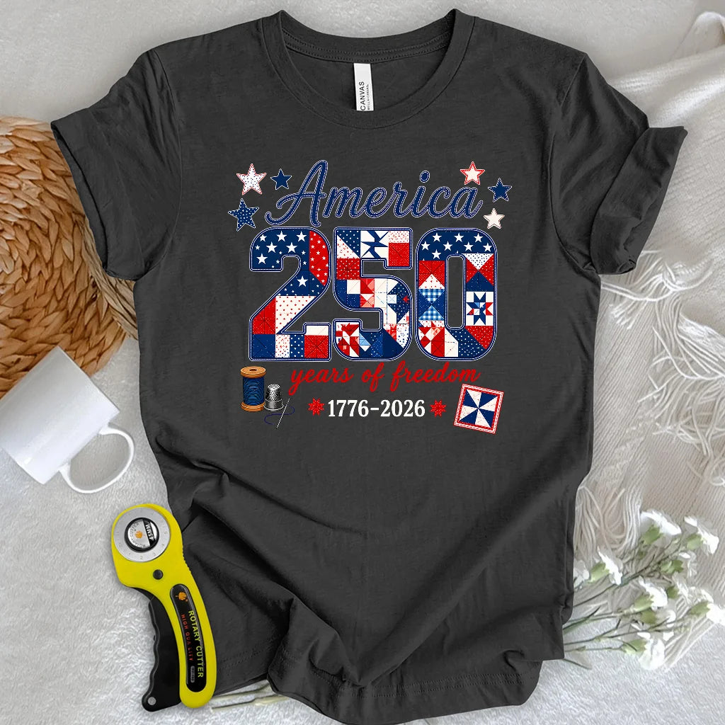 America 250: Pieced With Pride T-shirt