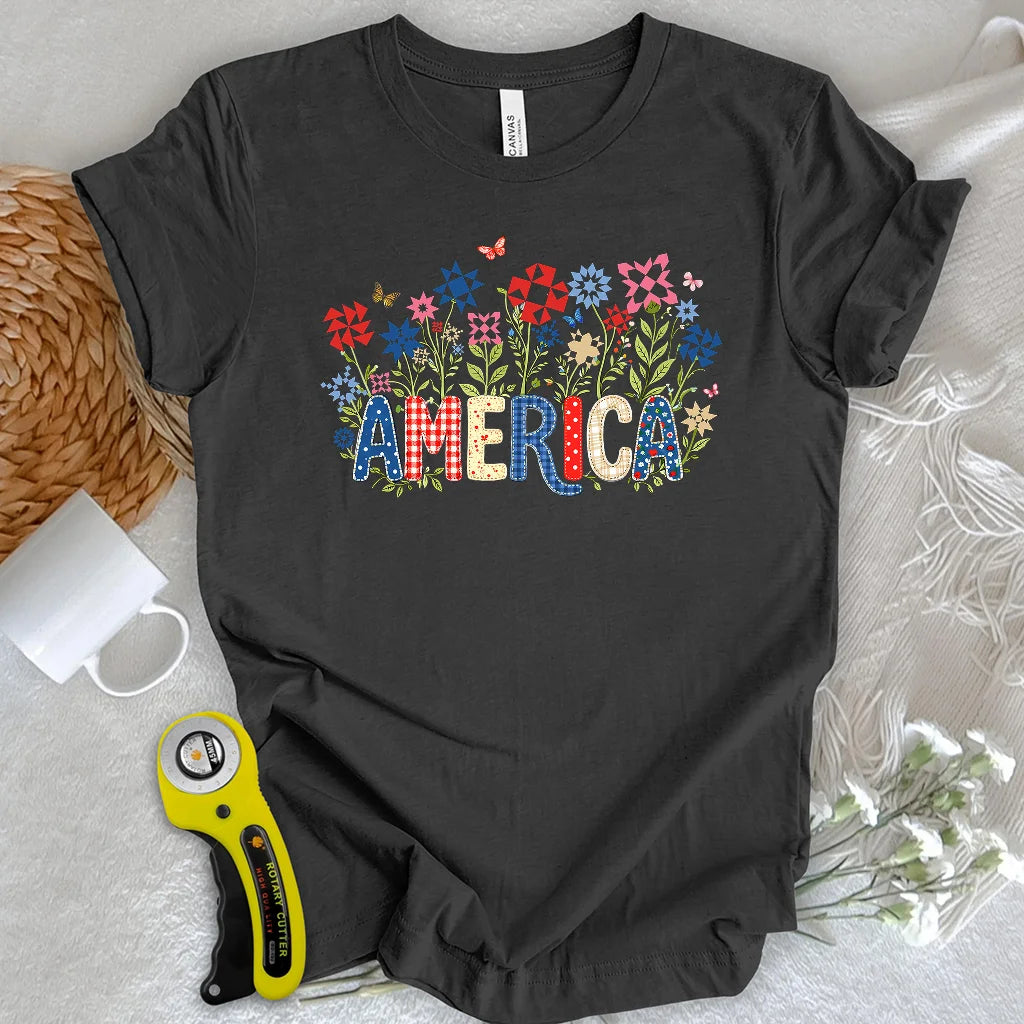Appliqué America T-shirt
