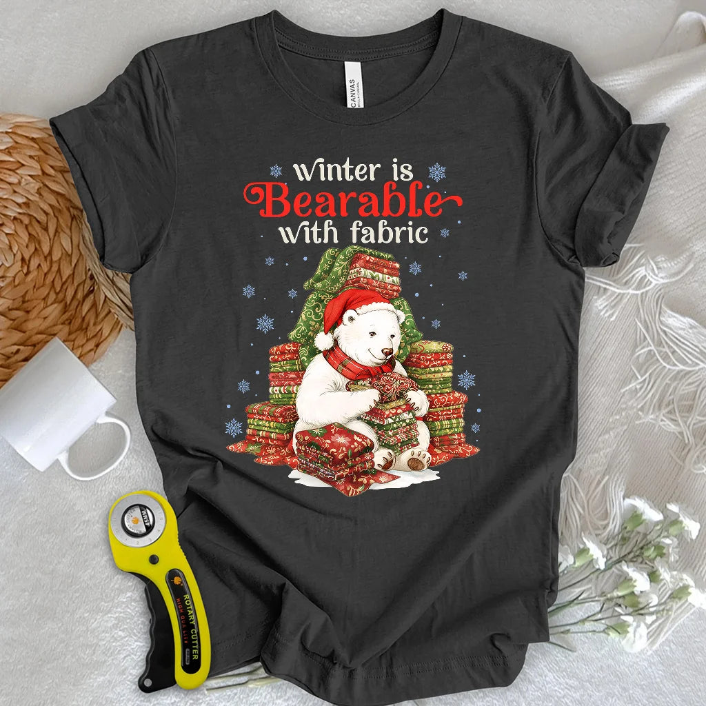 Tragbar mit Stoff-T-Shirt