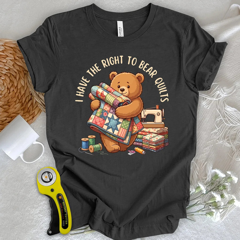 Bearly Quilting T-shirt