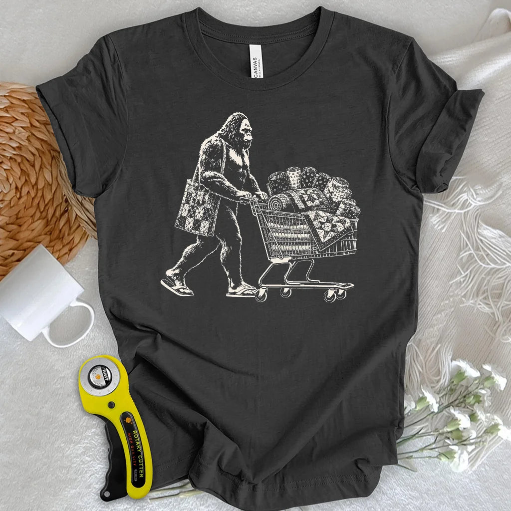 Bigfoot Fabric Shopping T-shirt