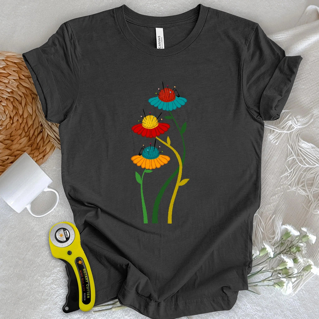 Blooming Pin Cushions T-shirt