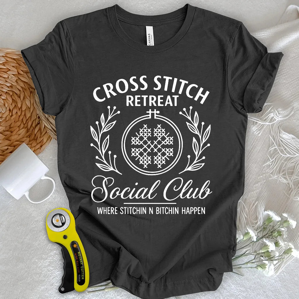 Cross Stitch Retreat T-shirt