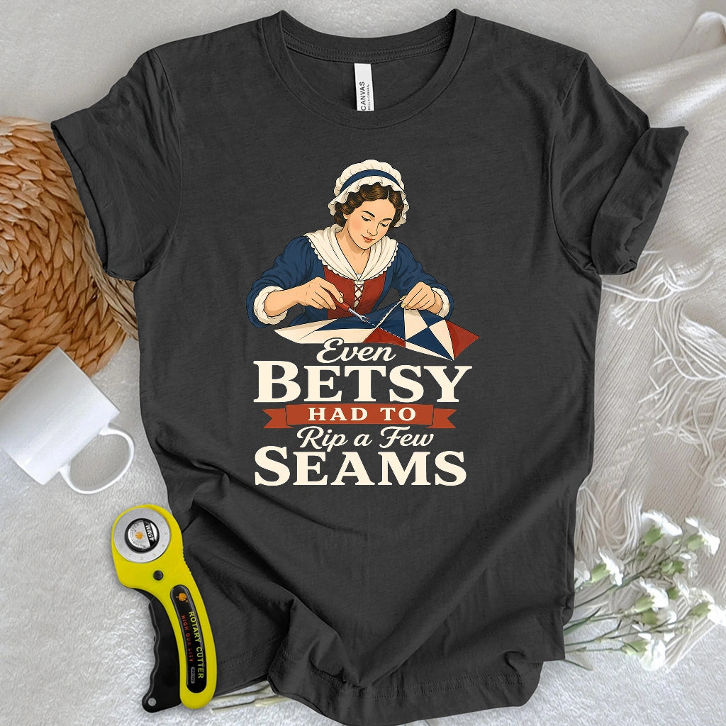 Even Betsy Rips Seams T-shirt