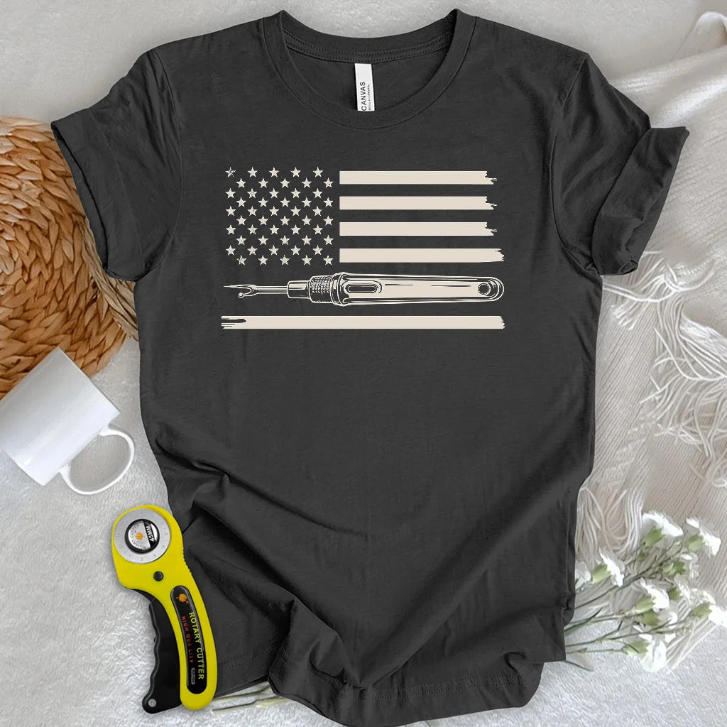Le T-shirt « La liberté coule dans les fibres »