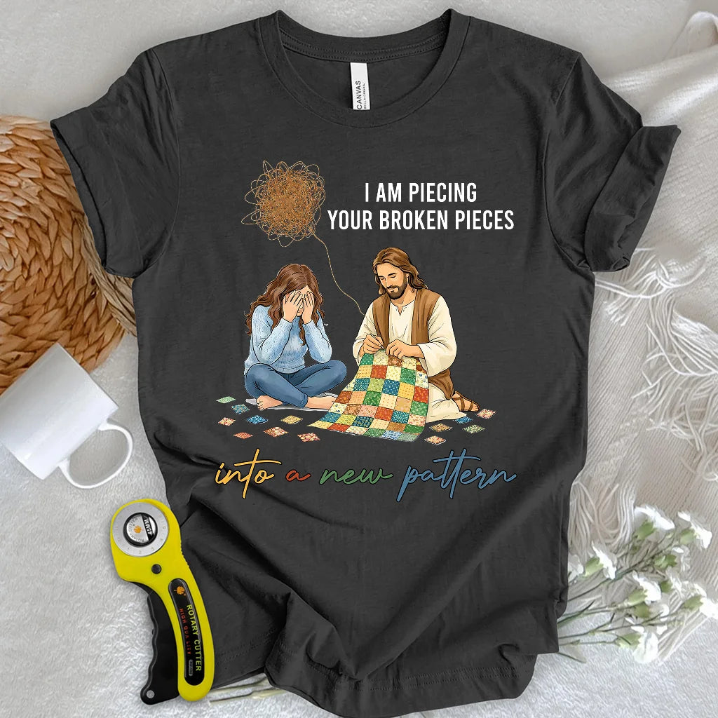 God Piecing Broken Pieces T-shirt