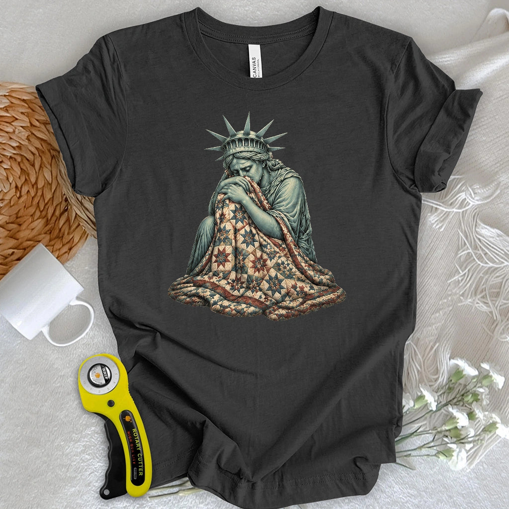 Her Liberty Quilt T-shirt