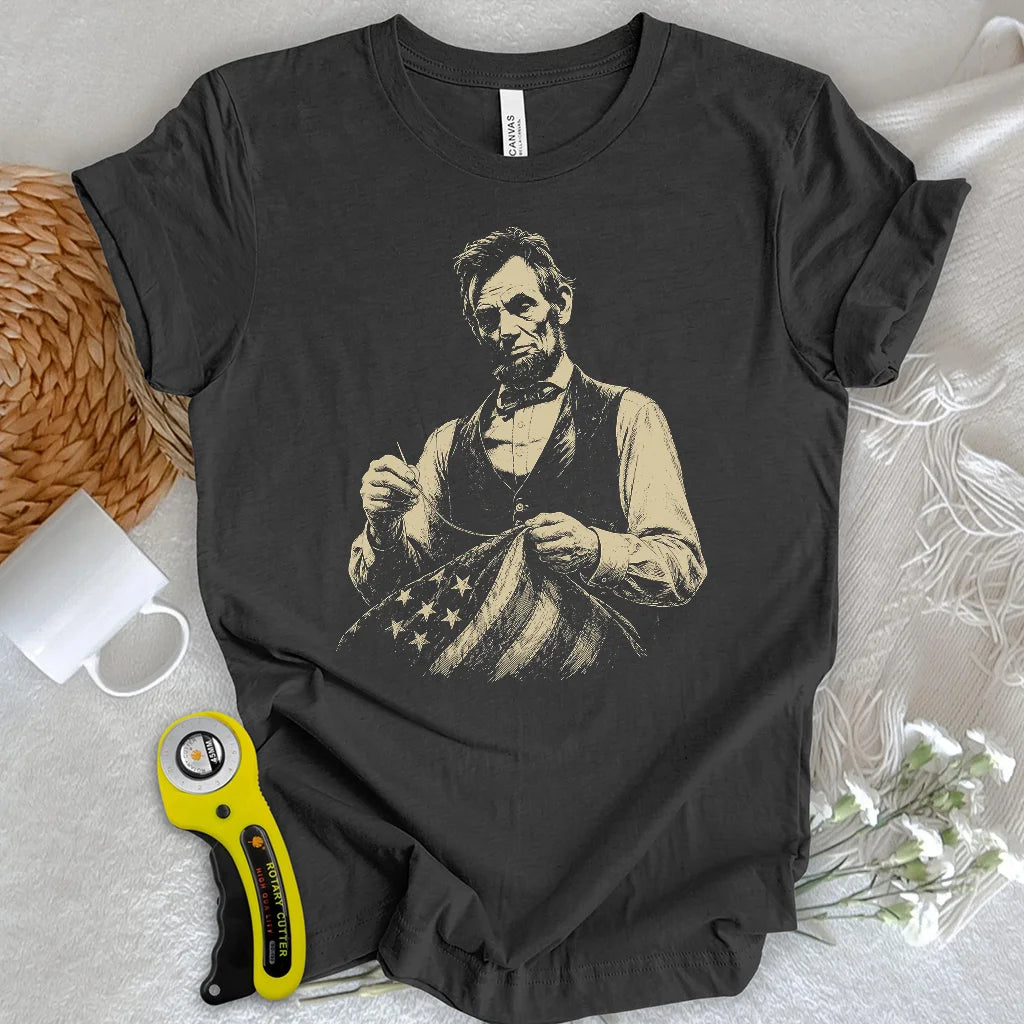 Lincoln: Stitching America Together T-shirt
