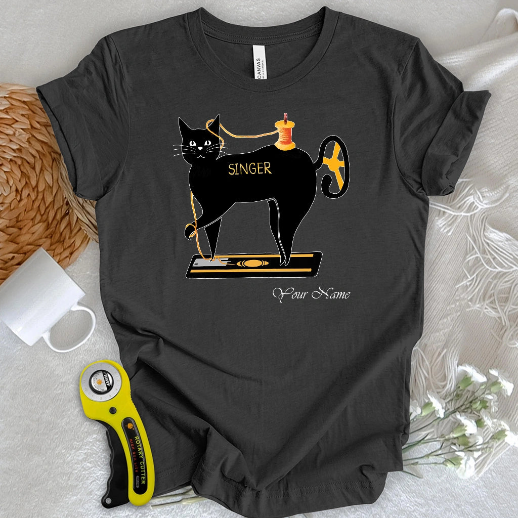 "Custom Name" Mewing Machine T-shirt