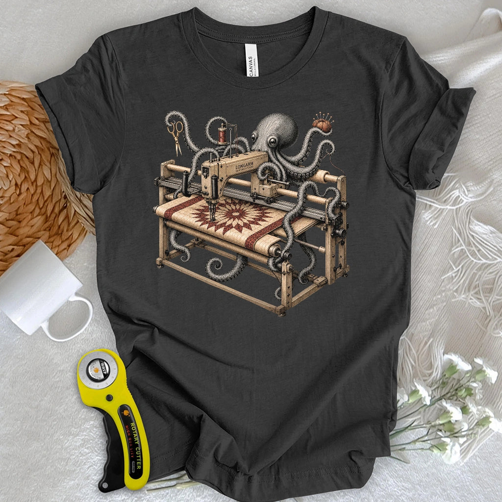 Octo Longarm Quilter T-shirt