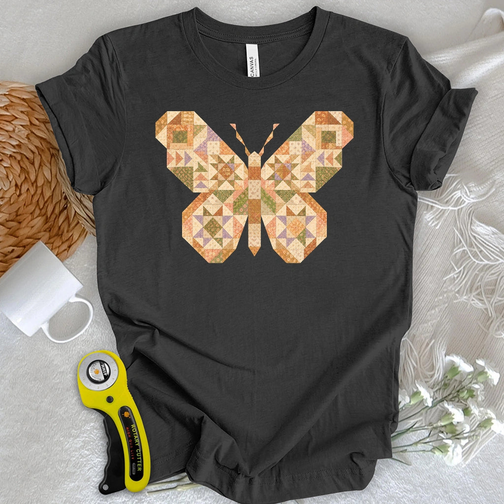 Patchwork Butterfly T-shirt