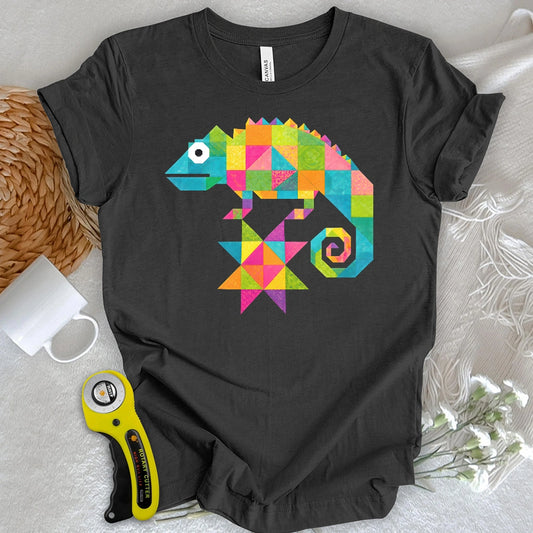 Patchwork Chameleon T-shirt