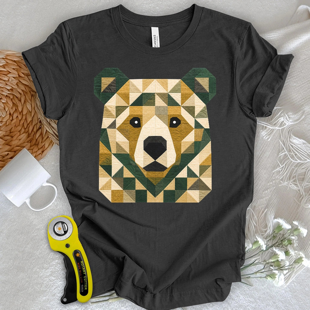 Patchwork Forest Bear T-shirt