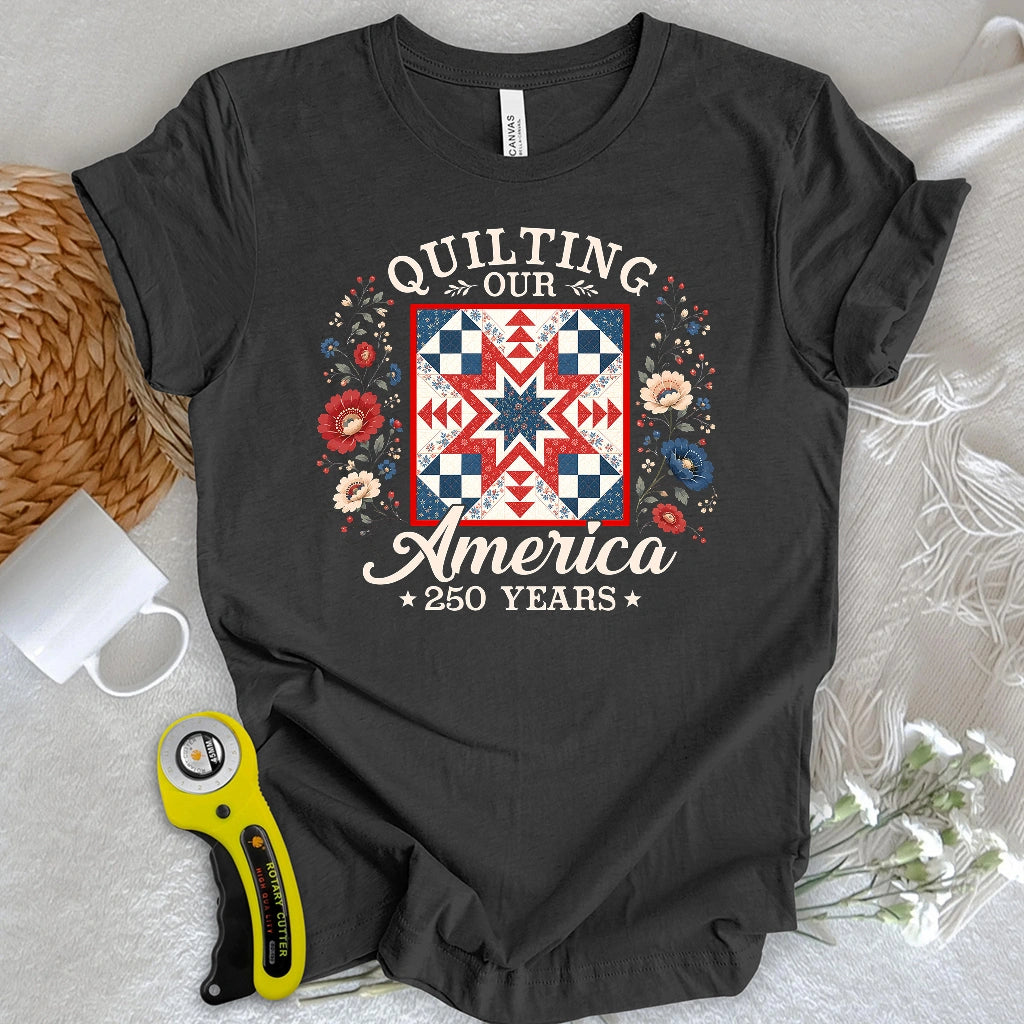Patriotic Quilter T-shirt