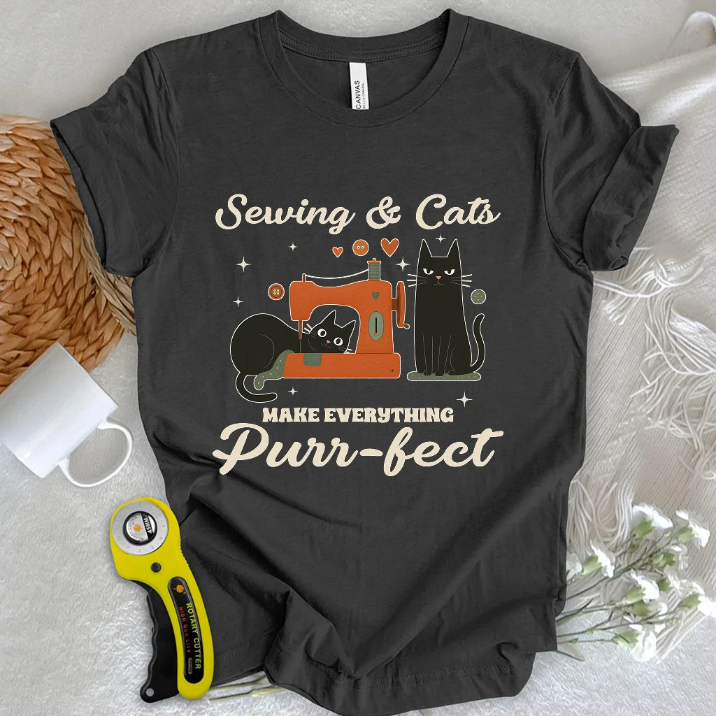 Purr-fect Sewing T-shirt