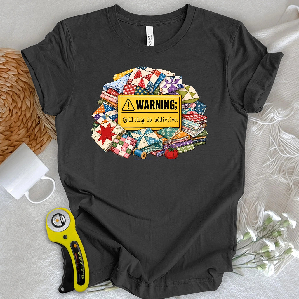 Quilt Warning T-shirt