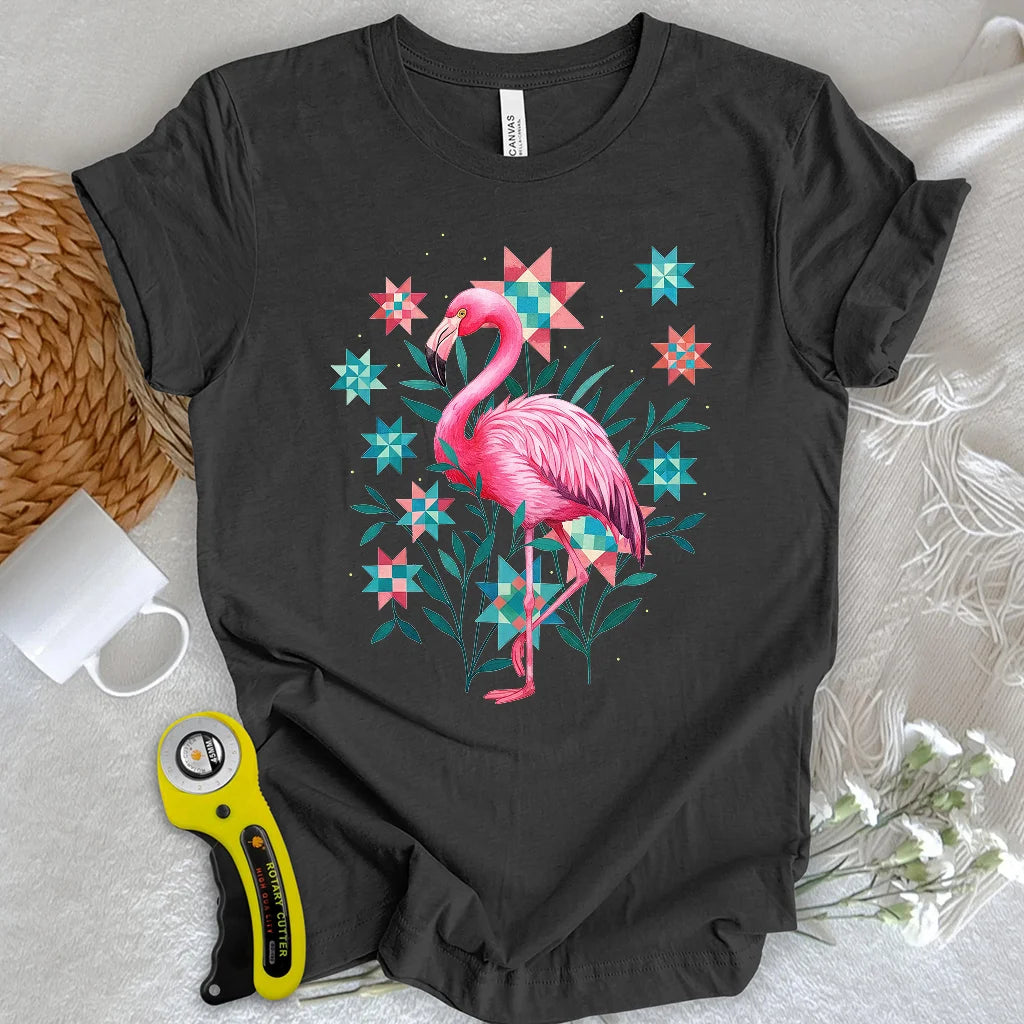 T-shirt matelassé Jardin