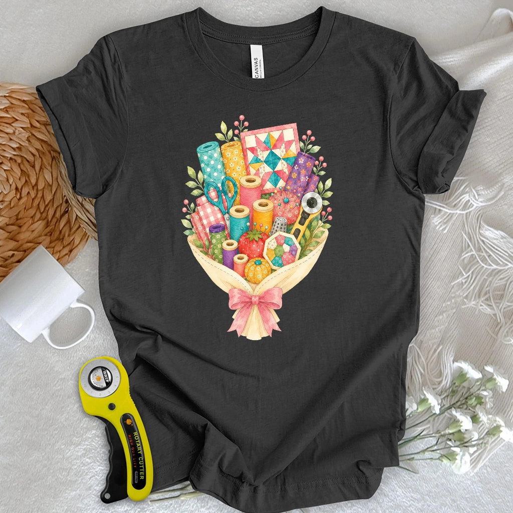 Quilter's Bouquet T-shirt