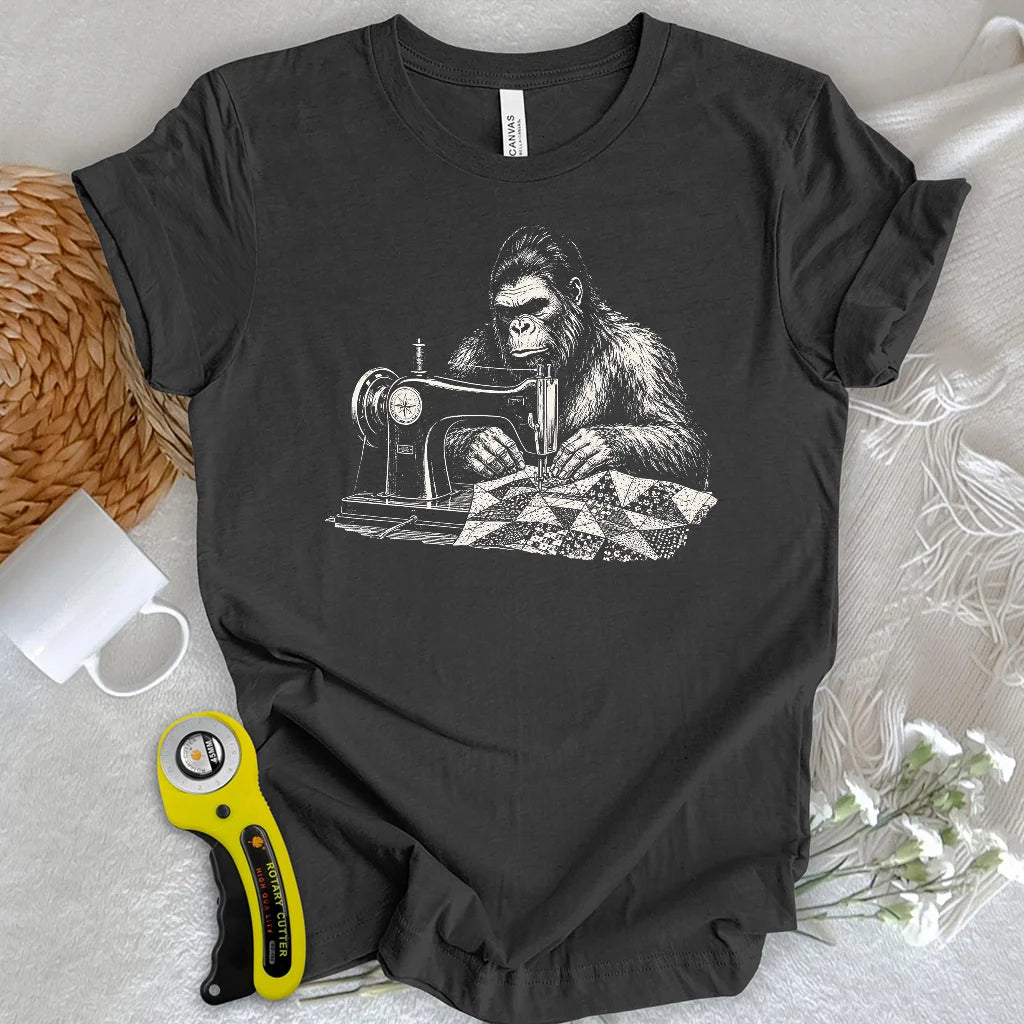 Quilting Bigfoot T-shirt