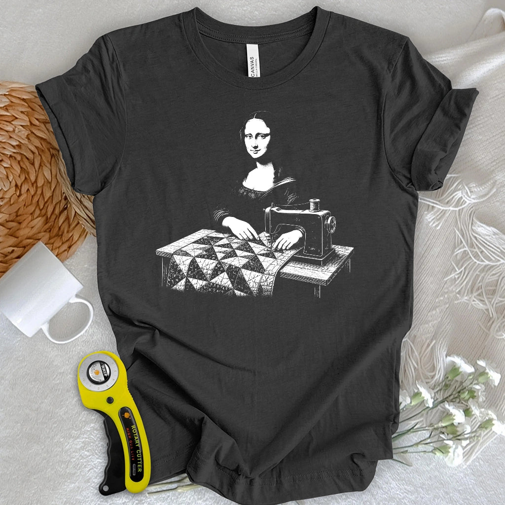 Quilting Mona Lisa T-shirt
