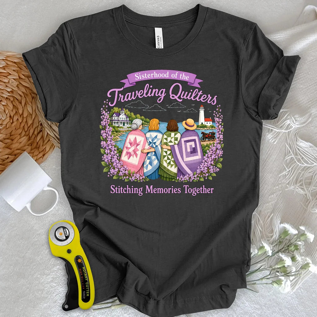Quilting Sisters on the Go T-shirt