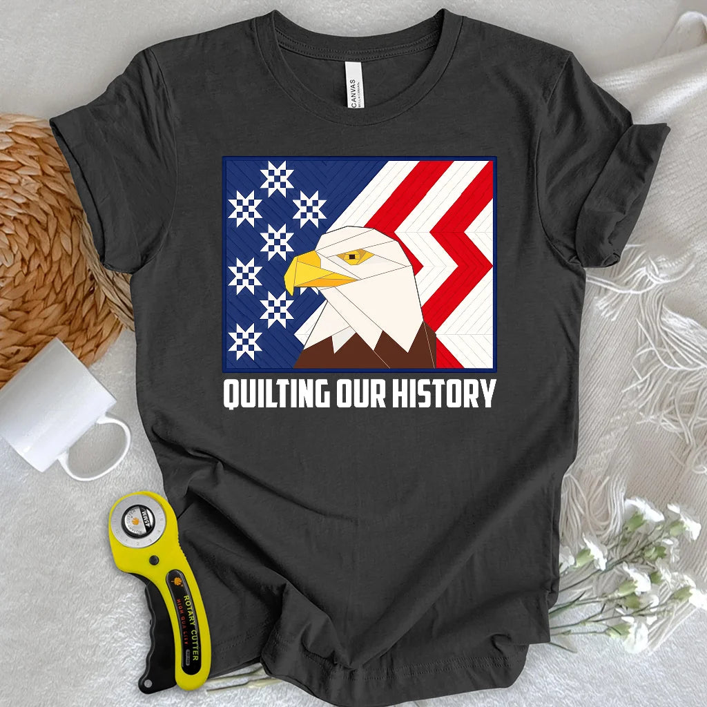 Quilting our history T-shirt