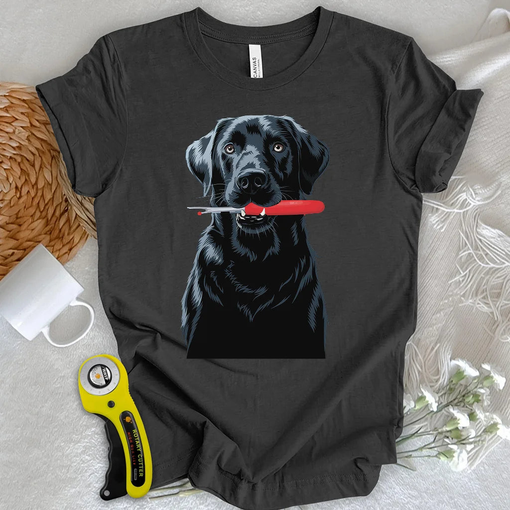 T-shirt décousu