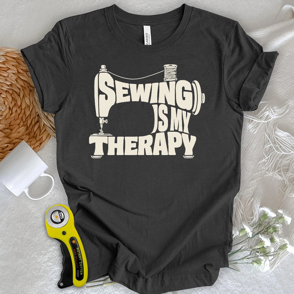 Sewing Therapy Machine T-shirt