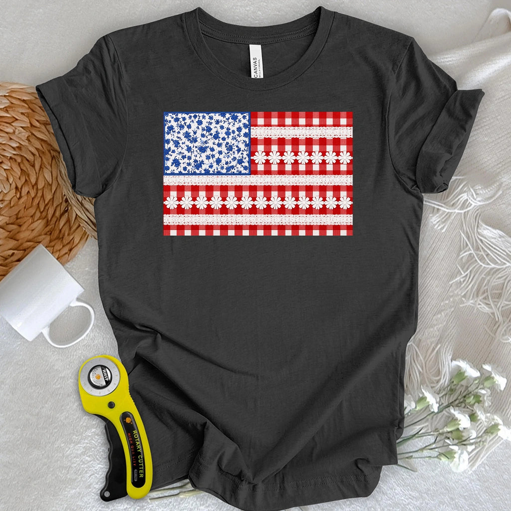 Stars & Scraps Flag T-shirt