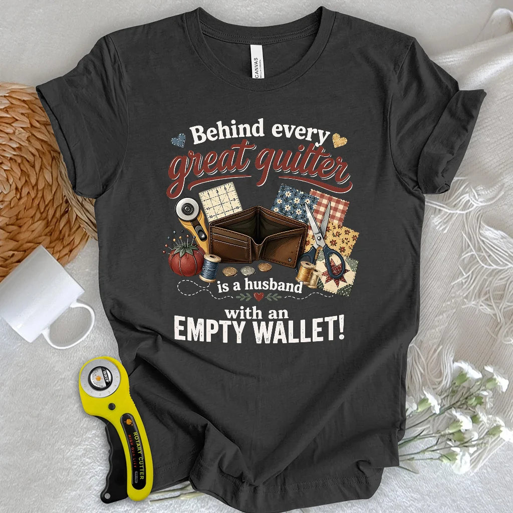 Stitched with Love, Paid by Him T-Shirt