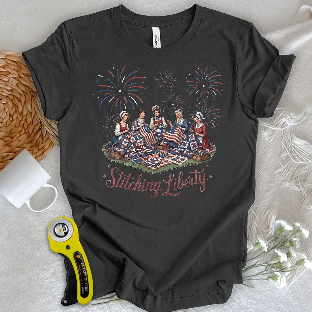 Stitching Liberty T-Shirt