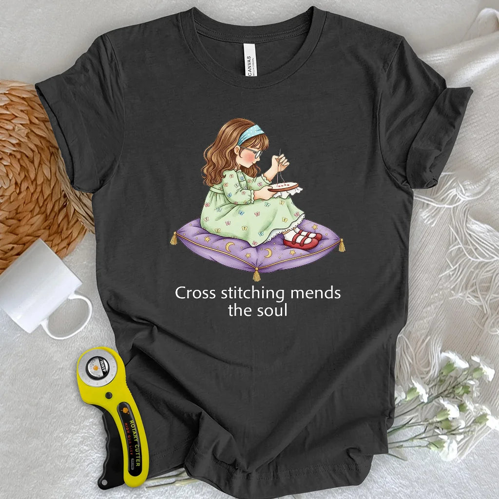 T-shirt "Coudre l'âme"