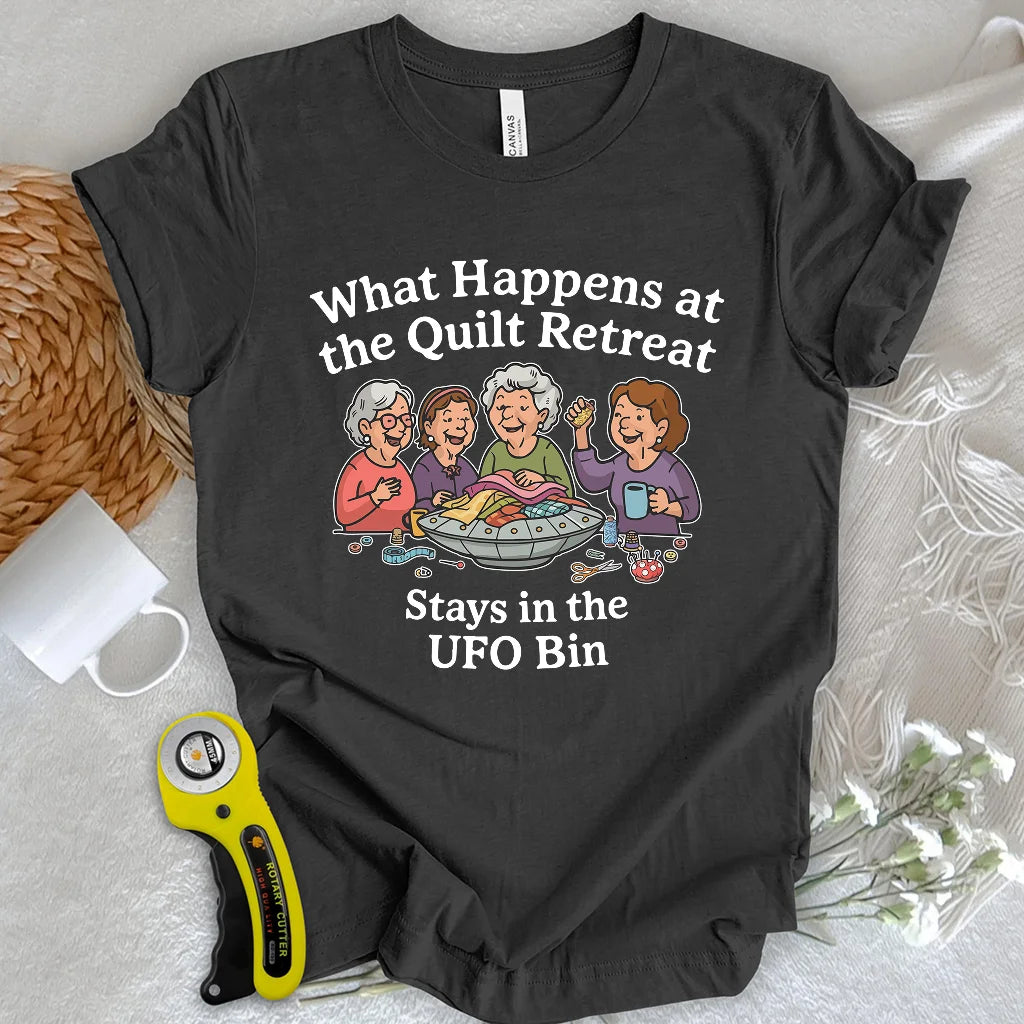 UFO Quilt Retreat T-shirt