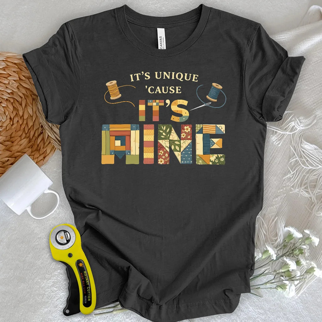 Uniquely Mine Quilt T-Shirt