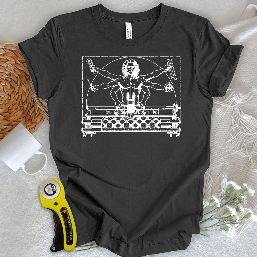 Vitruvian Longarmer T-shirt