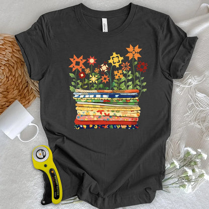 Where Quilts Bloom T-Shirt