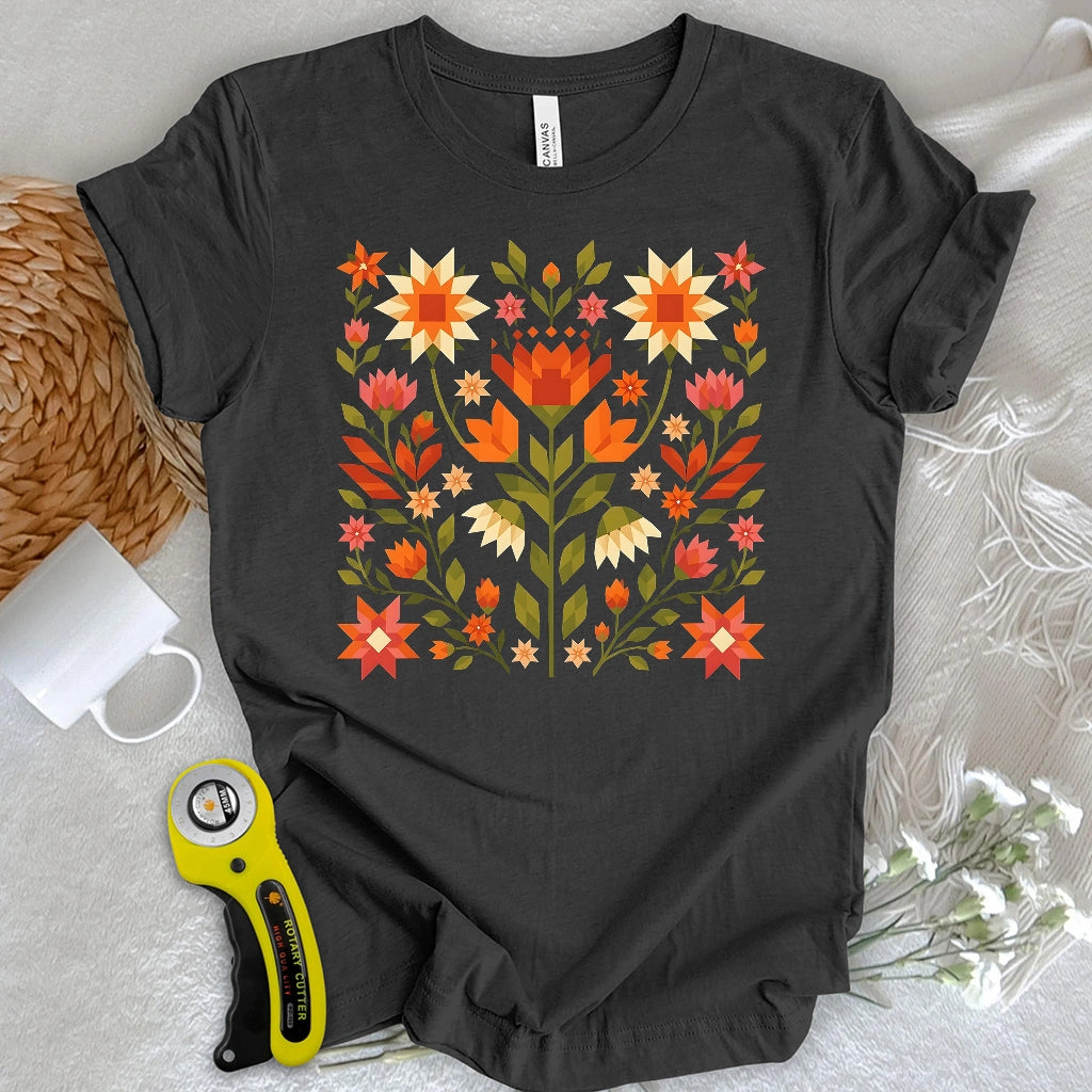 Wildflower Patchwork T-shirt