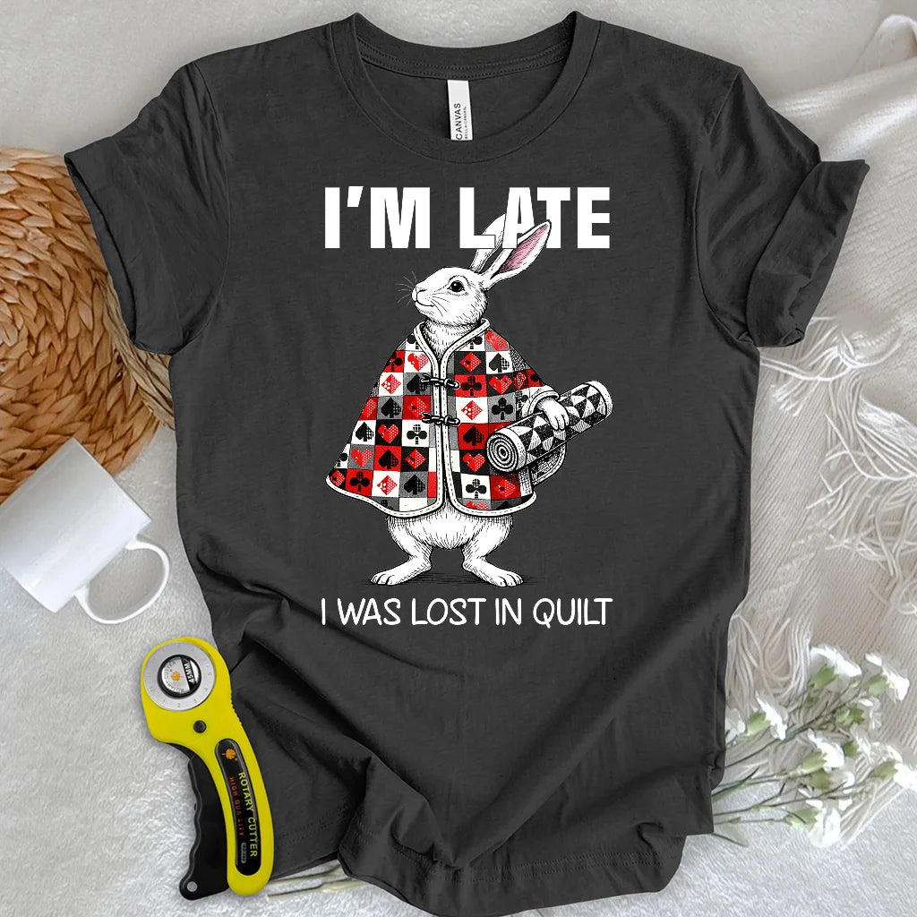 Wonderland Patchwork Hare T-shirt