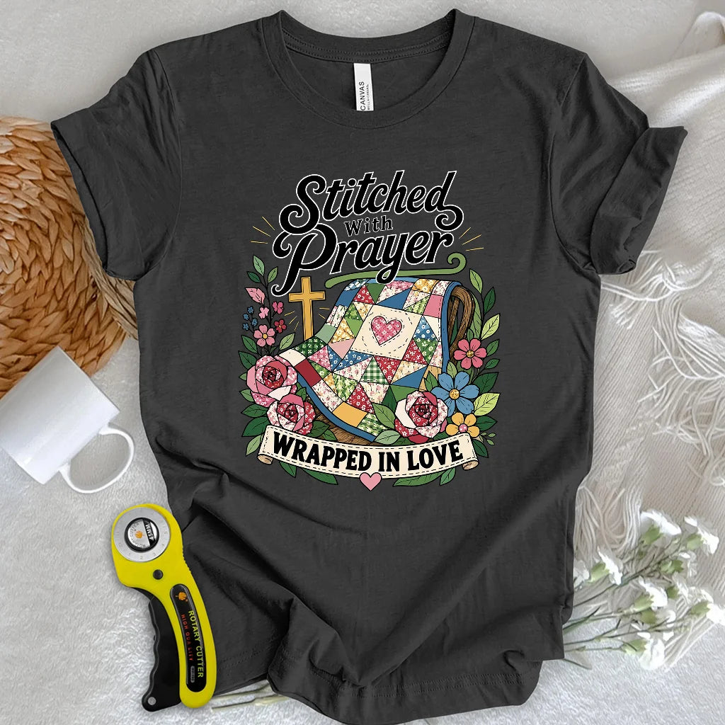 Wrapped In Love Quilt T-Shirt