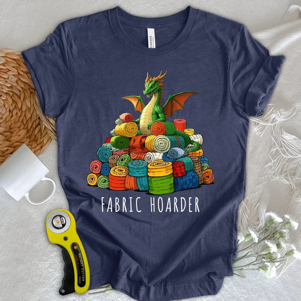 Hoarding Threads Dragon Fabric Hoarder T-shirt – ThreadsMuse