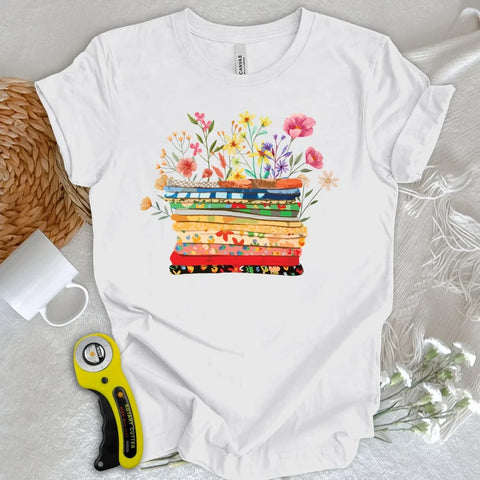 T-shirt Tessuto floreale