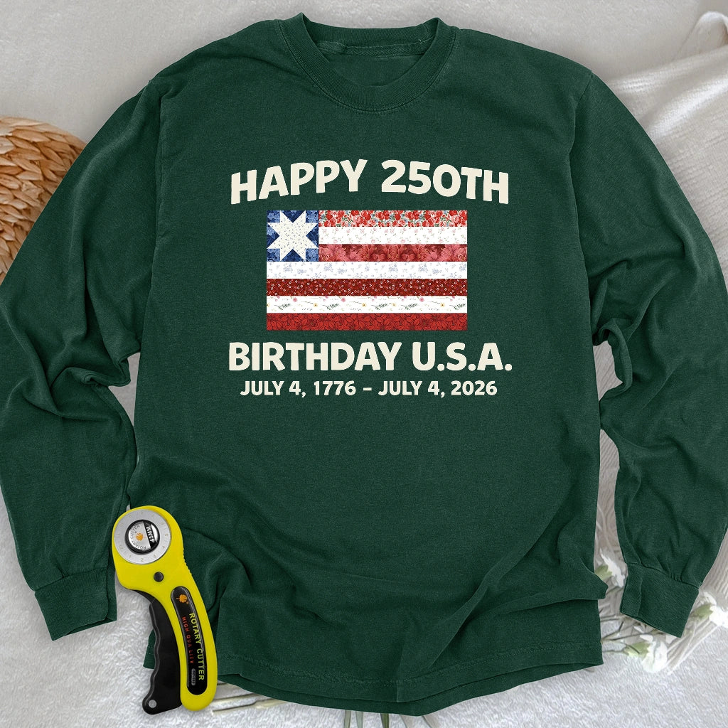 250 Jahre voller Stolz – Langarmshirt