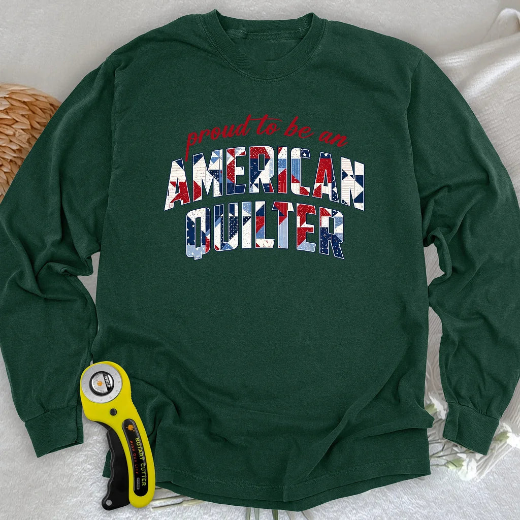 American Quilter Long Sleeve T-shirt