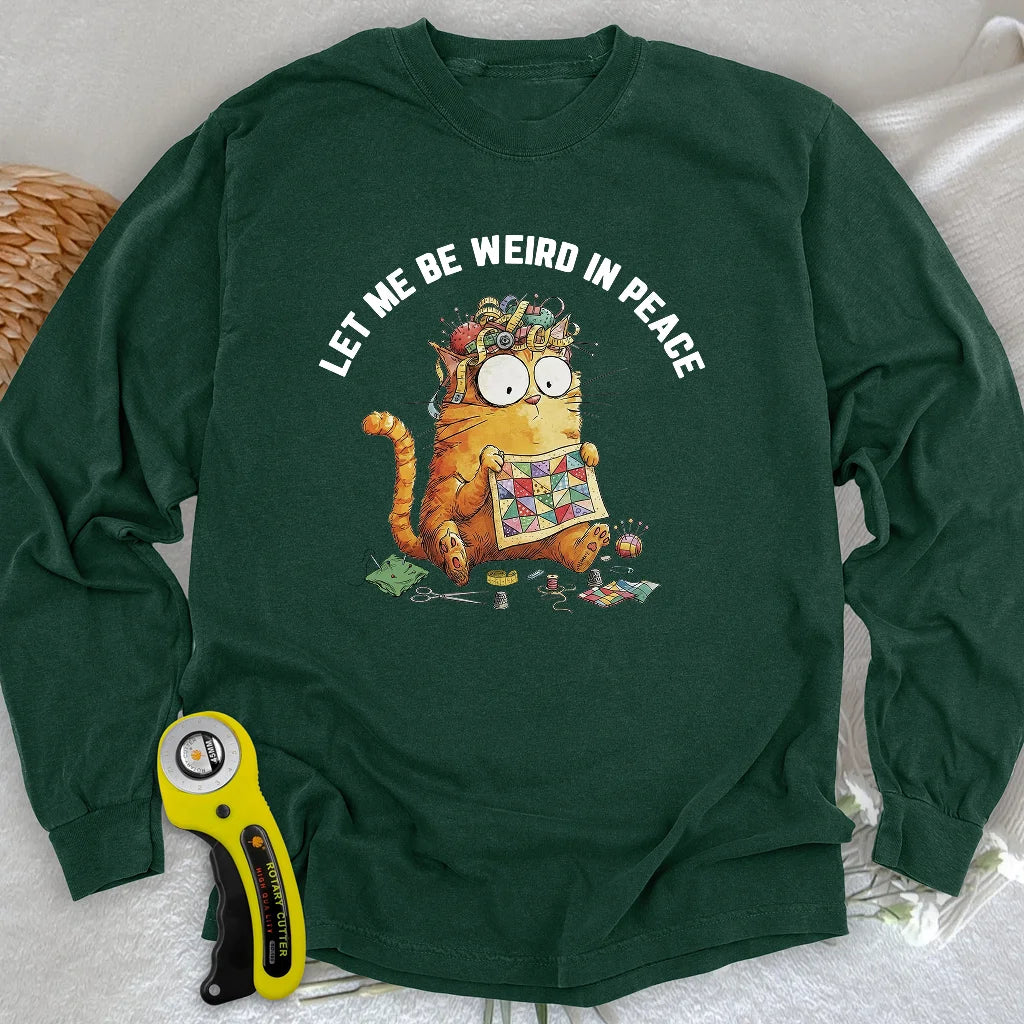 Be Weird Langarm-T-Shirt