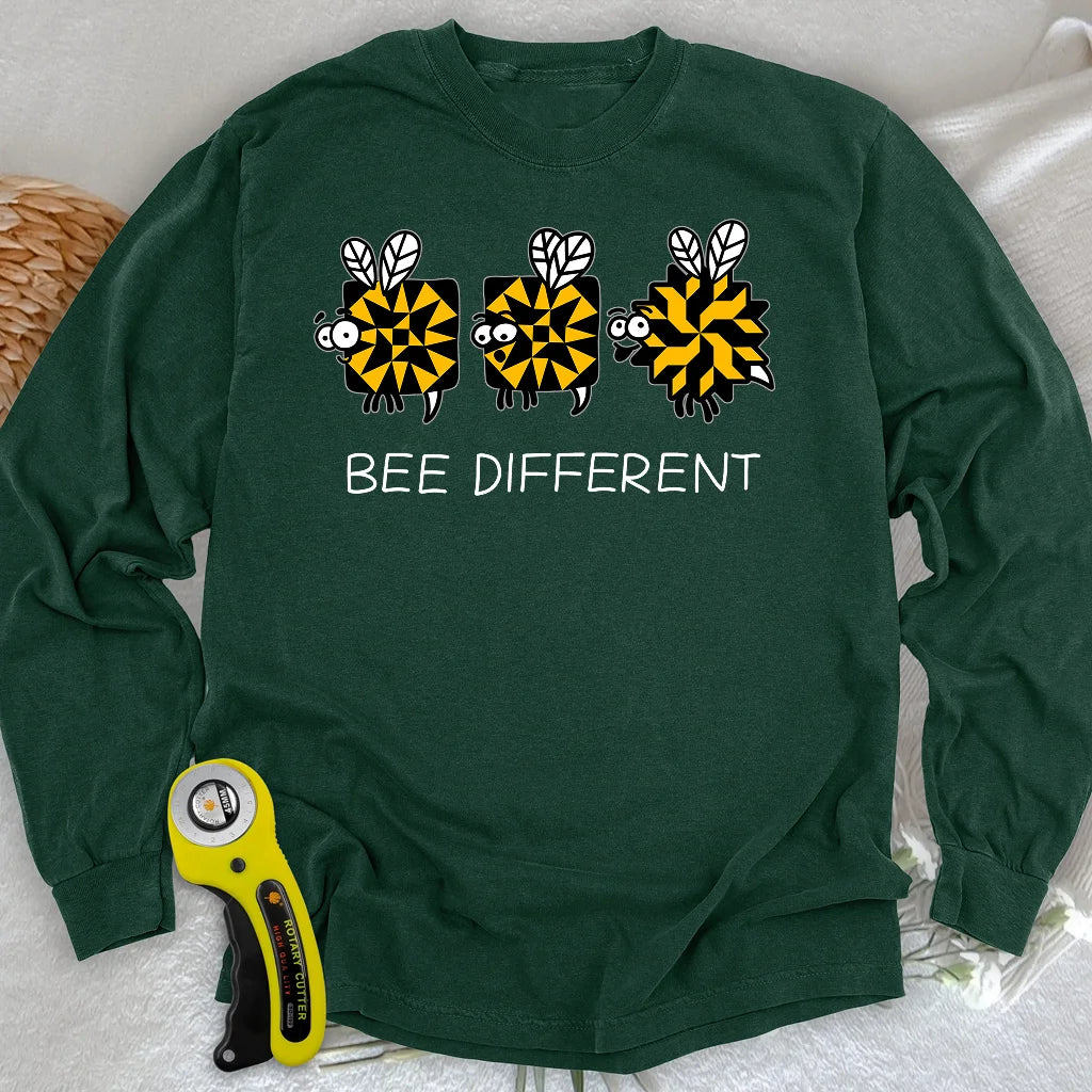 Bee Different Langarm-T-Shirt